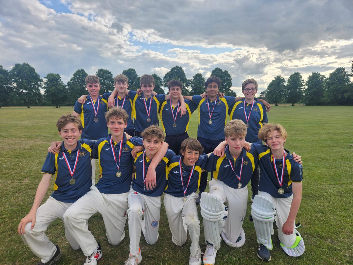 On 26th June we hosted <a href="/NorSchSport/">Norwich School Sport</a> in the @NorfolkCB U14 Sleigh Cup cricket final. Sadly we finished runners up but a fantastic achievement to the team and a big thanks to the support staff across CNS in helping to host a cup final.