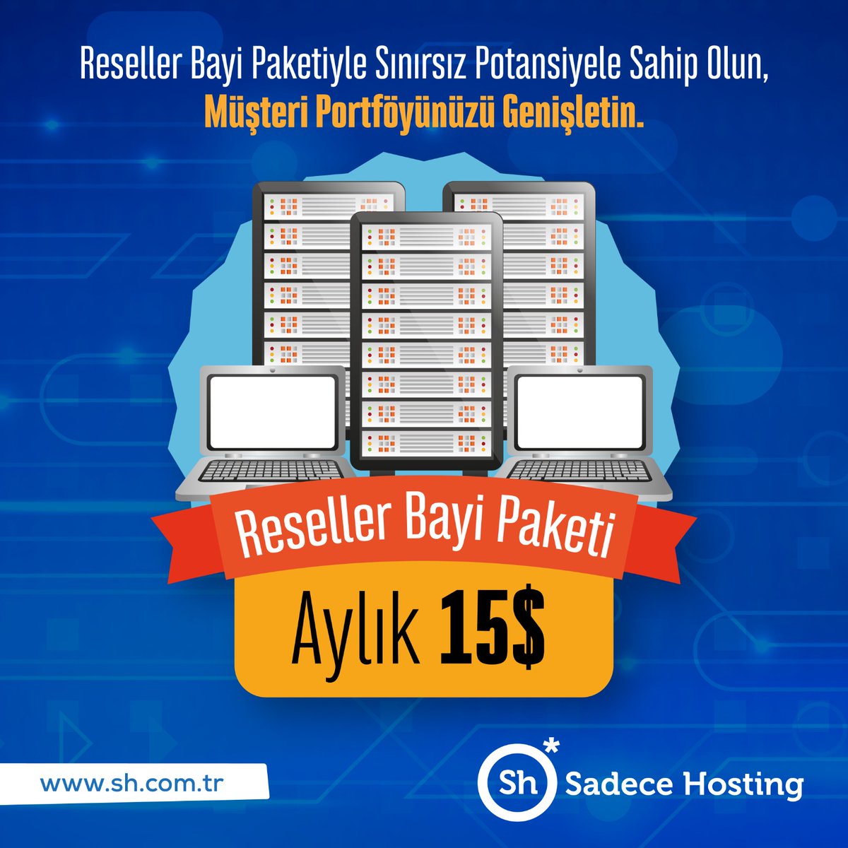 sadecehosting's tweet photo. 💹 Daha fazla müşteri, daha fazla gelir. Bayi paketlerimizle mümkün.
Reseller Hosting satın alın , tek bir adımda kendi işinizi başlatın!
🌐 https://t.co/31bhNS7djr
☎ 0850 300 0 300
#resellerhosting #bayihosting #portföy #linuxreseller #windowsreseller #sadecehosting https://t.co/J4jTj4VKCU