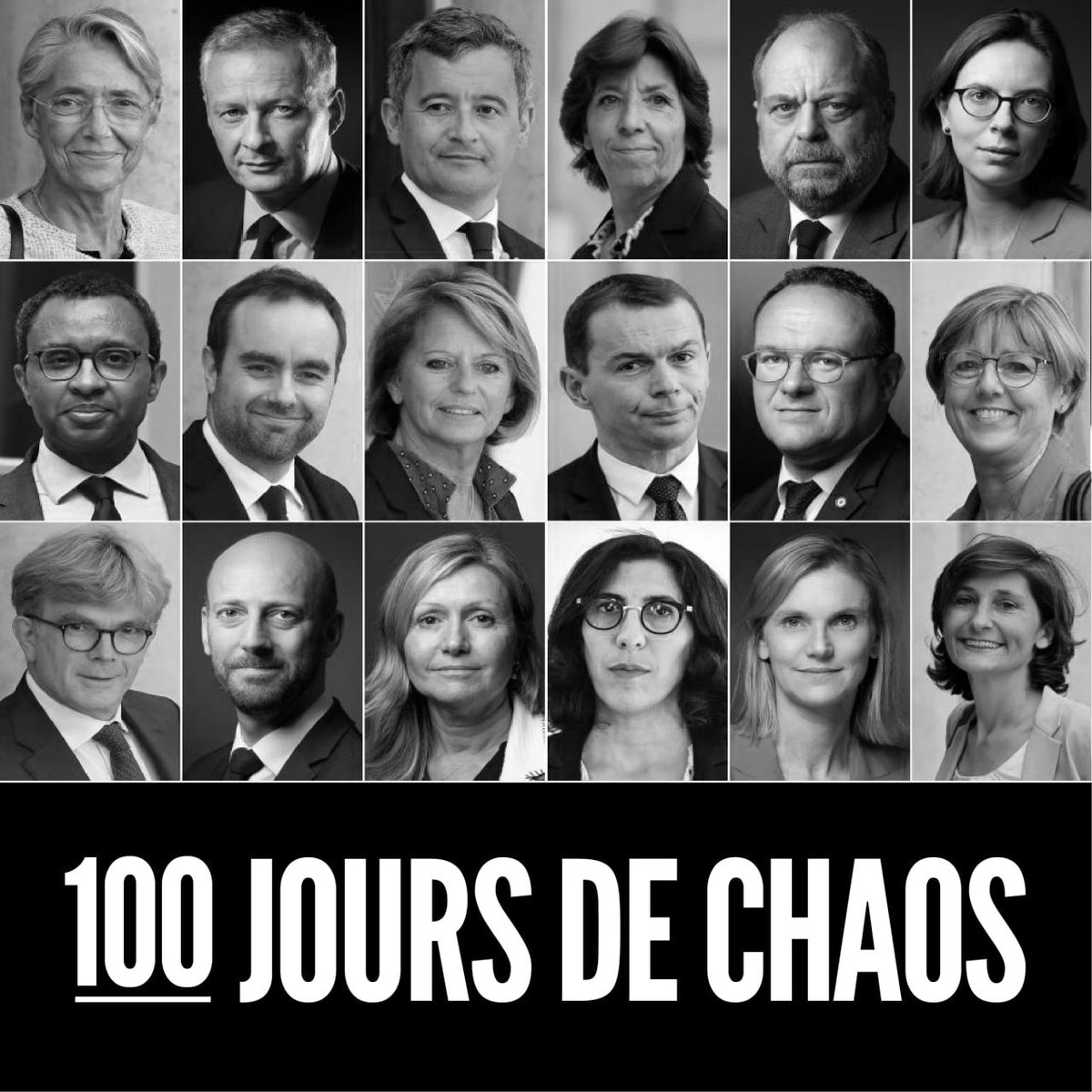 #100JoursDeChaos 
#remaniement