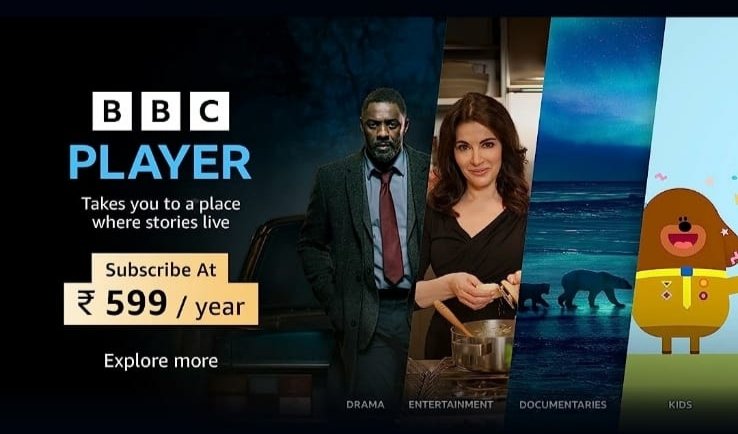 Binged_'s tweet image. Whoa!!

#BBCPlayer now available to subscribe on Prime Video Channels

@ ₹599 per year

@PrimeVideoIN @BBCPlayer