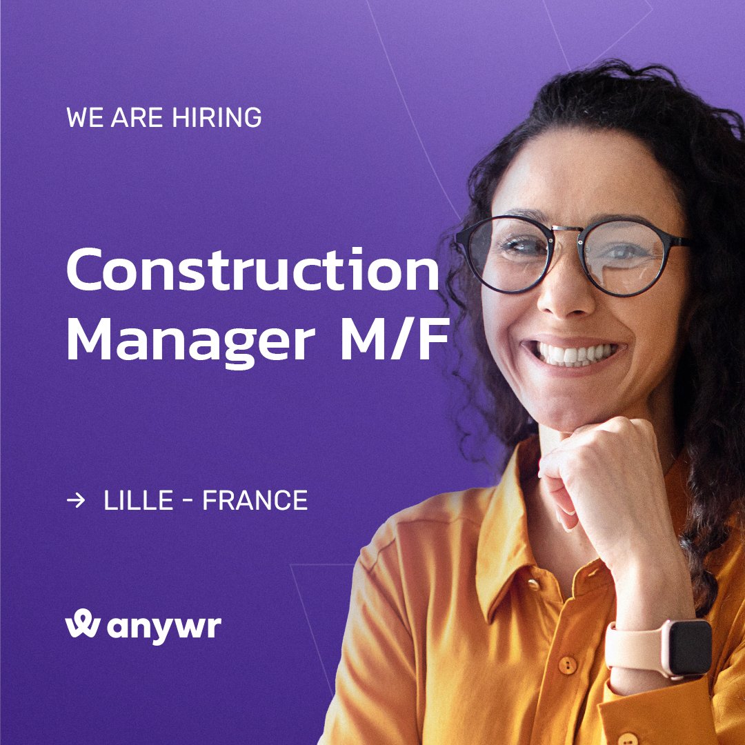 Anywr_Group's tweet photo. [🔎 JOB]  Looking for a new job? We're looking for Talent for our clients. 🚀
- Export Sales Manager M/F 
- Construction Manager M/F 
- Project Manager M/F 
I register to the Talent Space to discover all the job offers 👉 https://t.co/kjGf5JEQfh