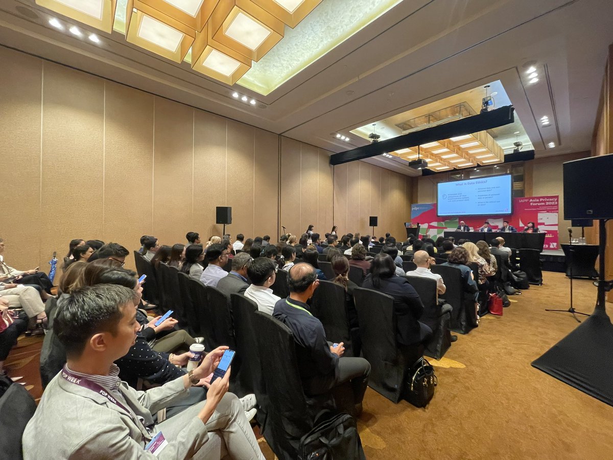 the_iapp's tweet photo. We just finished another successful IAPP Asia Privacy Forum! An inspiring event with thought-provoking conversation, timely #privacy insights and two days of networking and engaging. We want to thank our speakers, attendees, staff and all who made #APF23 an event to remember https://t.co/yS2dbZ2YfF