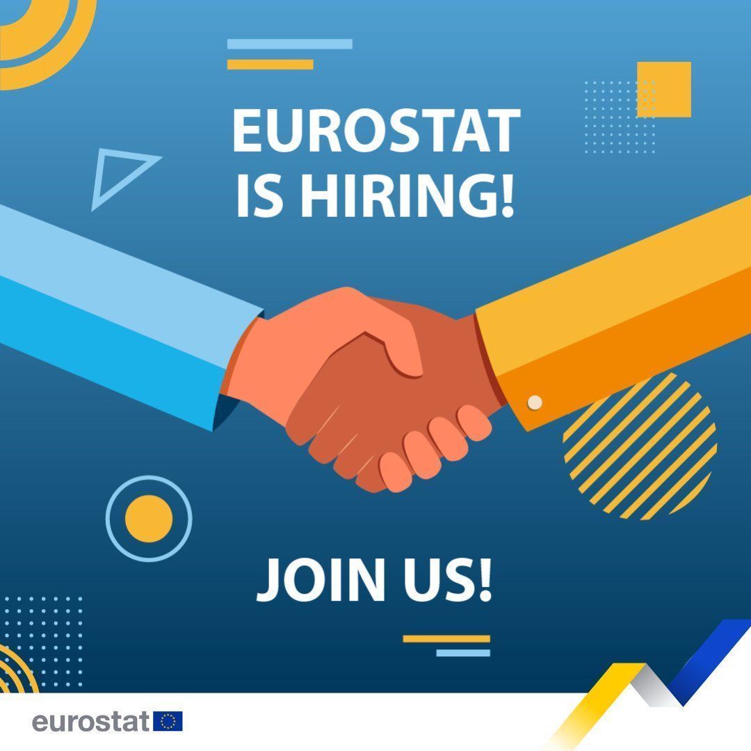 EU_Eurostat's tweet photo. Eurostat is hiring❗
🔸Seconded National Expert in the field of standardisation & business process modernisation of #EuropeanStatistics.
⌛Application deadline: 25 September 2023.
👉 https://t.co/ViMysKCCCd https://t.co/iXJuNr0AHx