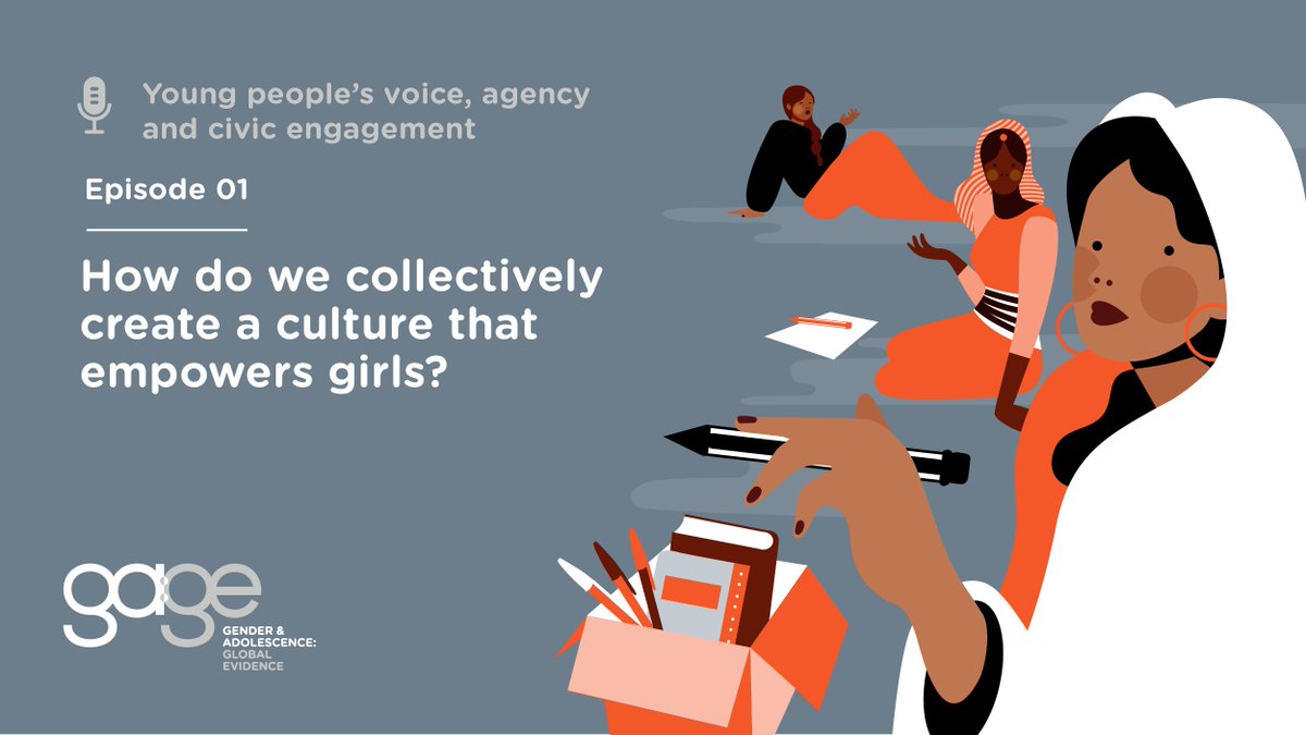 How do we collectively create a culture that empowers girls?

🔊Listen to ep 1 of our new podcast, w/ <a href="/Rob_Isimbi/">Roberte Isimbi</a> &amp; <a href="/Eve_odhis/">Evelyn</a> ahead of the release of our upcoming book on girls #voice and #agency.
  👉bit.ly/43xIKpt

#WD2023