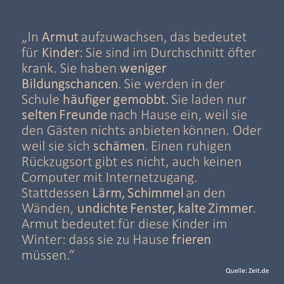 In Österreich ist fast jedes 4. Kind von Armut betroffen.
#kinderarmut #armutbekämpfen #verteilungsgerechtigkeit #armutskonferenz