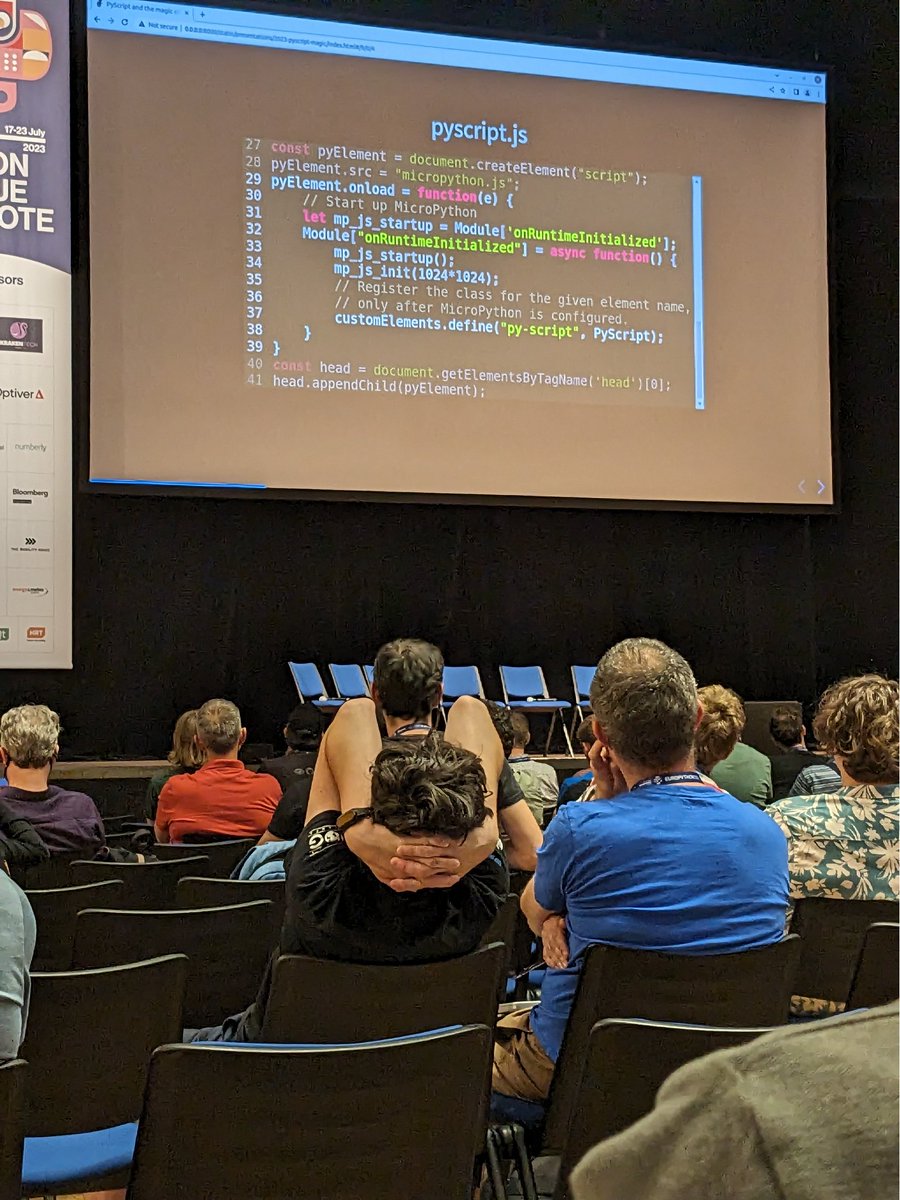 _paulmairo's tweet image. Cursed #pyscript #europython