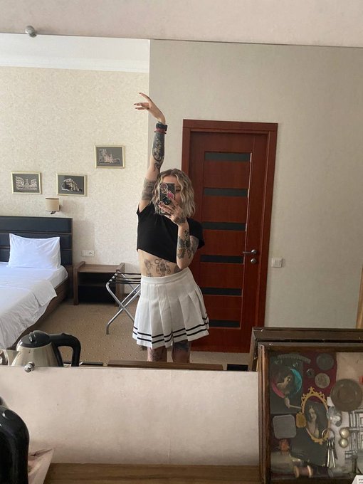 I don&rsquo;t mind if you look up my skirt 🔥 Do you want to see more, baby? Subscribe to my Onlyfans 🖤 https://t<a href="/tag/model"class="tags"><span>#model</span></a><a href="/tag/tattoo"class="tags"><span>#tattoo</span></a><a href="/tag/photo"class="tags"><span>#photo</span></a><a href="/tag/tattoomodel"class="tags"><span>#tattoomodel</span></a><a href="/tag/modeling"class="tags"><span>#modeling</span></a><a href="/tag/dating"class="tags"><span>#dating</span></a>