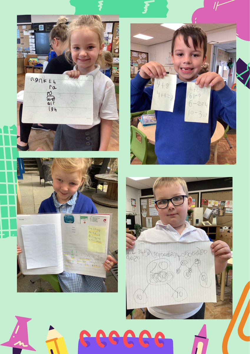 Badgers have been growing in confidence and independence this half term. We love to see them applying their learning not just in writing and maths but in provision too! #IPMATgis #GIRNHILLbadgers https://t.co/Q9aahYI4Dc