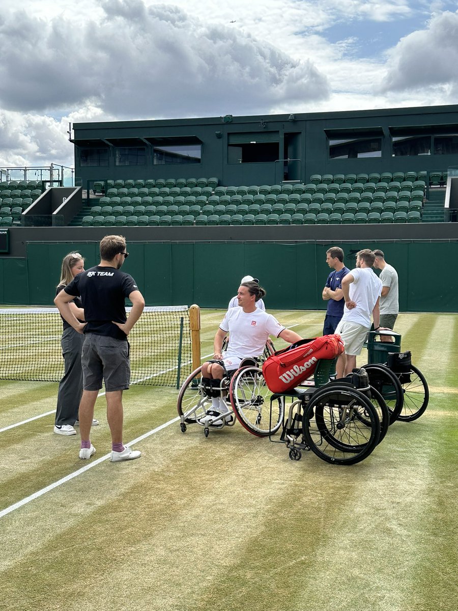PHC_Lboro's tweet photo. Final day of testing here at #Wimbledon 

An amazing few days well done to all involved! Full story to follow 🎾

@RGKWheelchairs @NWebborn @MichealSheen @elliemaystorrx @Thomas_2016 @bedform @LboroSSEHS https://t.co/jrYlhHqwwu