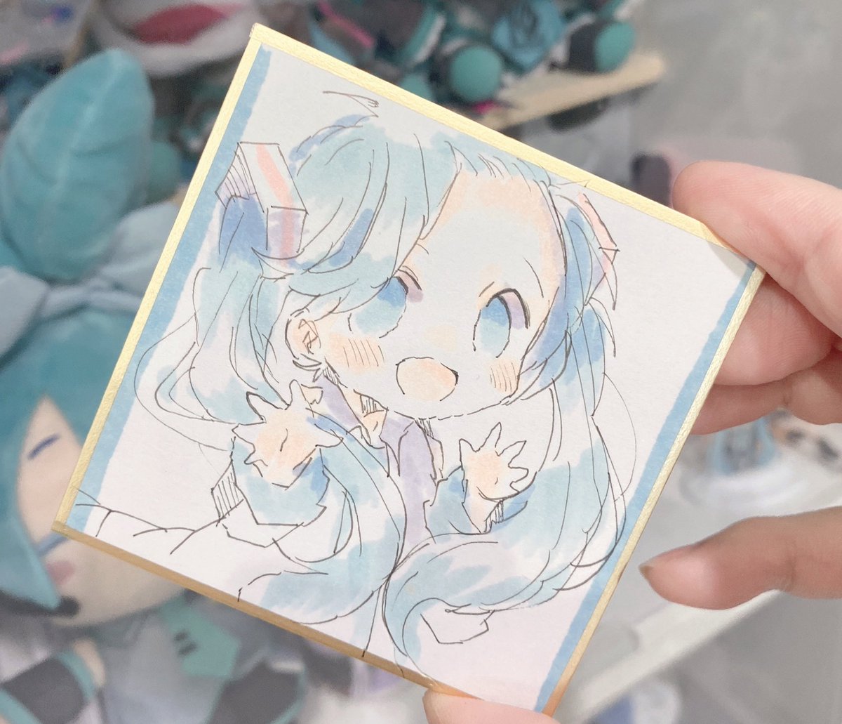 初音ミク 「おでこ」|sakiのイラスト