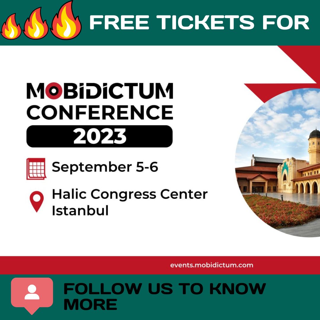 CenterPro_globe's tweet photo. 🤩💥🎮Mobidictum is happy to announce the Mobidictum Conference 2023 highly focused on mobile game developers to be held on September 5-6 at Istanbul Halic Congress Center.

Want to join for free? Follow us and write a message to know more details!

https://t.co/HUNrovj8jM https://t.co/kBL0sVZKsj