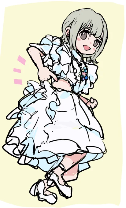 #unSea ドレスのお腹があいてると嬉しそうなみのりさんが見れて楽しかったです( ・∇・) デビューおめでとうございます