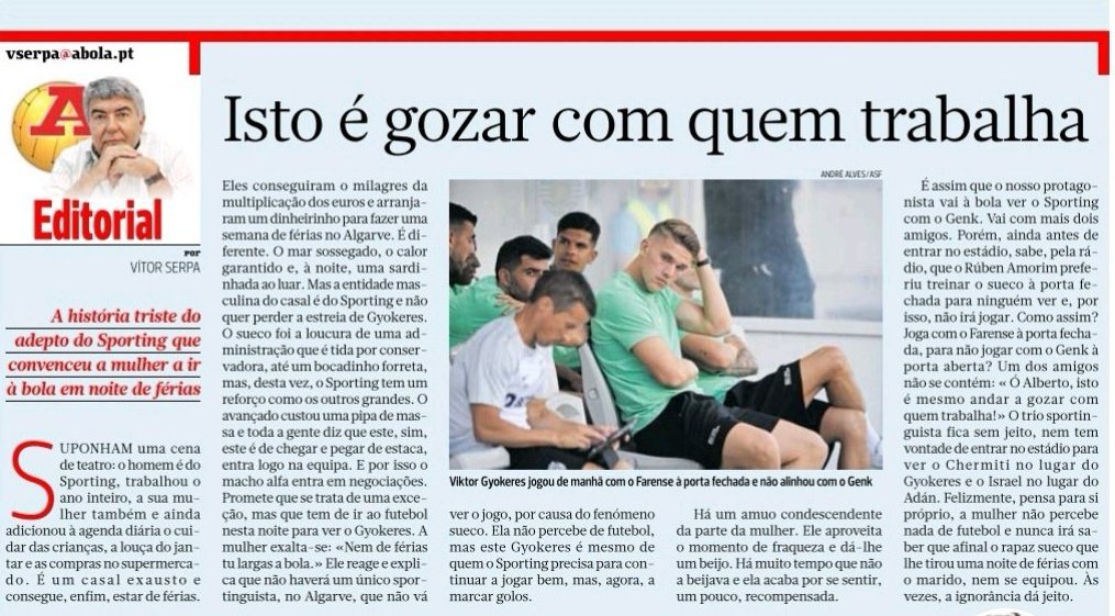 sporting_tatico's tweet photo. Isto é inacreditável. O pior é que alguns  Sportinguistas disseram o mesmo. É uma falta de noção gritante do que é o futebol. Sugiro que no próximo jogo o 11 seja escolhido por votação e a tática a usar seja escolhido em AG. https://t.co/rTvWOotmD9