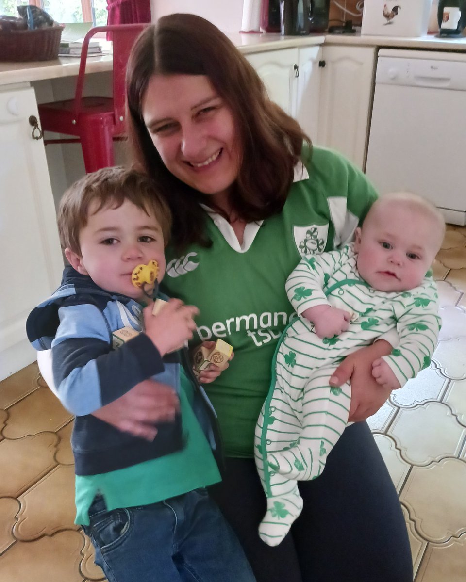 I'd be the first to admit I'm not usually a big soccer fan but I'm a HUGE #Ireland fan & even more so when it's Mná na hÉireann! ♀️ 🇮🇪 Amazing achievement by our #GirlsInGreen 🍀to reach their first #WorldCup 💪 My wee boys and I are hoping for an Irish win today! #COYGIG 💚