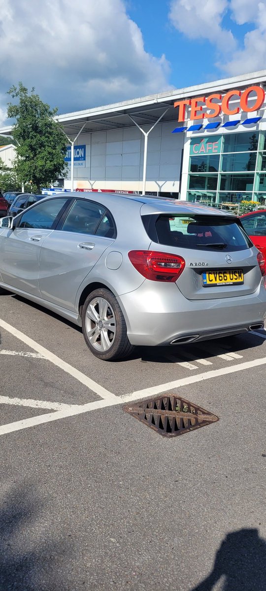 Hey <a href="/Tesco/">Tesco</a>, please can you tell your staff not to use the parent &amp; baby spaces? This guy had literally no care in the world walking in today in uniform. Culverhouse Cross parent spaces are more than half taken up by lazy blokes, when I'll be struggling with shopping &amp; a newborn