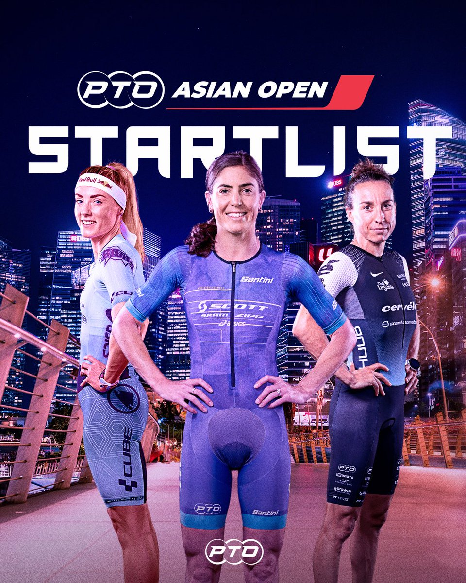 🇸🇬 PTO ASIAN OPEN WOMEN’S START LIST ANNOUNCED 🇸🇬

READ MORE: protriathletes.org/media-releases…