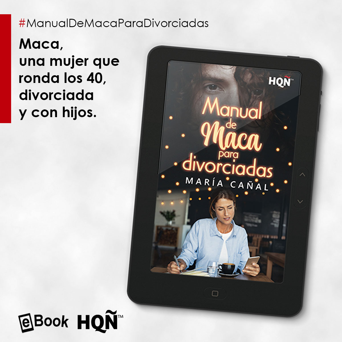 HARLEQUINLibros's tweet photo. 📲 Descubre cómo Maca, una divorciada con hijos que ronda los 40, se enfrenta con humor a la vida... Y AL AMOR.

📕#ManualDeMacaParadivorciadas, una divertida novela de @mystoriespro que habla sobre empezar de nuevo y la diferencia de edad en las relaciones.

Disponible en #ebook https://t.co/TSNgfFnfD3