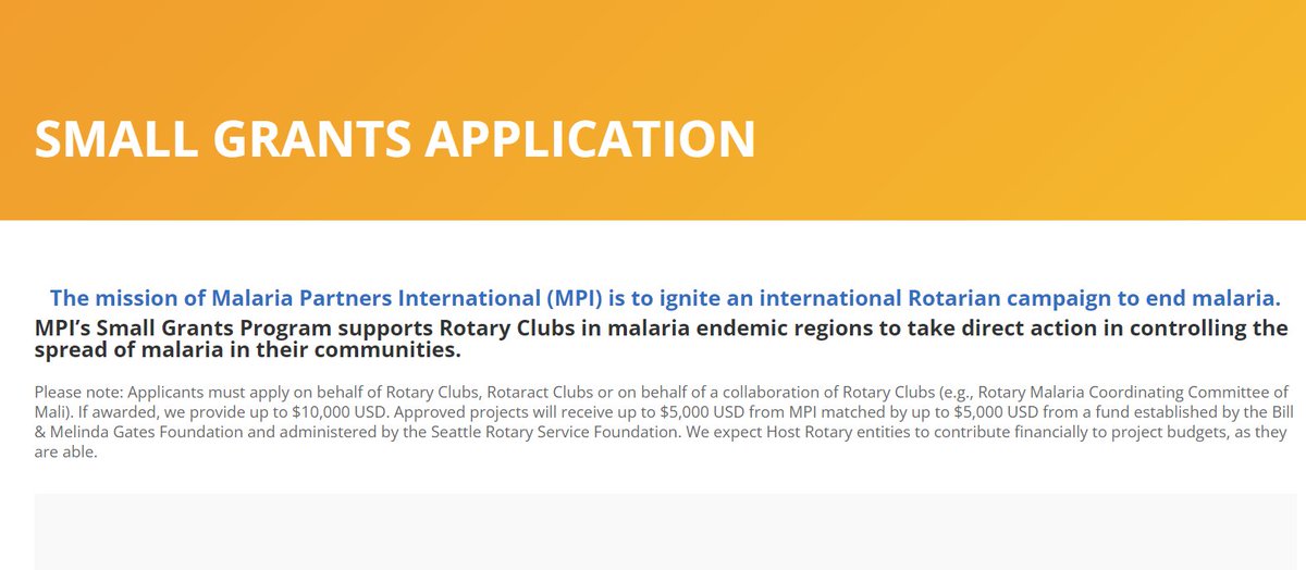🦟 The Small Grants Program by Malaria Partners International provides a great opportunity for those seeking to make a difference in their local #malaria control and elimination efforts. 

Approved projects will receive up to 10,000 USD.

Apply by July 31: ow.ly/mos150PgQY2