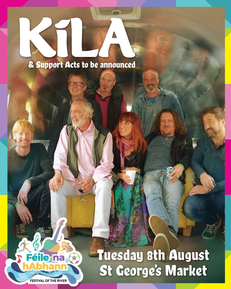 Kíla @StGeorgesMarket Féile na hAbhann Trad Night returns on Tues 8th August with a bumper night of music 🎶 Support by the brilliant Brendan Quinn. Tickets just £5 from: fareharbor.com/embeds/book/an… @ourbelfastmusic