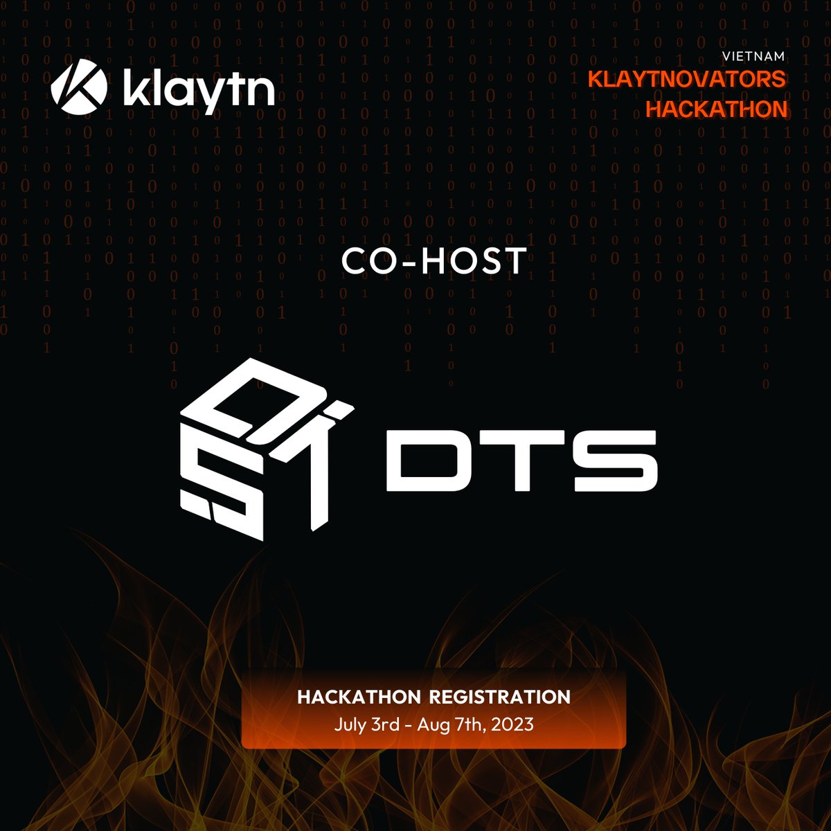 KaiaChain_VN's tweet photo. #Klaytnovatorshackathon cohost: @dtsgroupvn
Sự tham gia của #DTSGroup cùng #KlaytnVietnam hứa hẹn mang đến những điều "đặc biệt và bất ngờ" cho người tham dự.
🔗https://t.co/wGp3ao5NjH https://t.co/sWNtFSe2s0