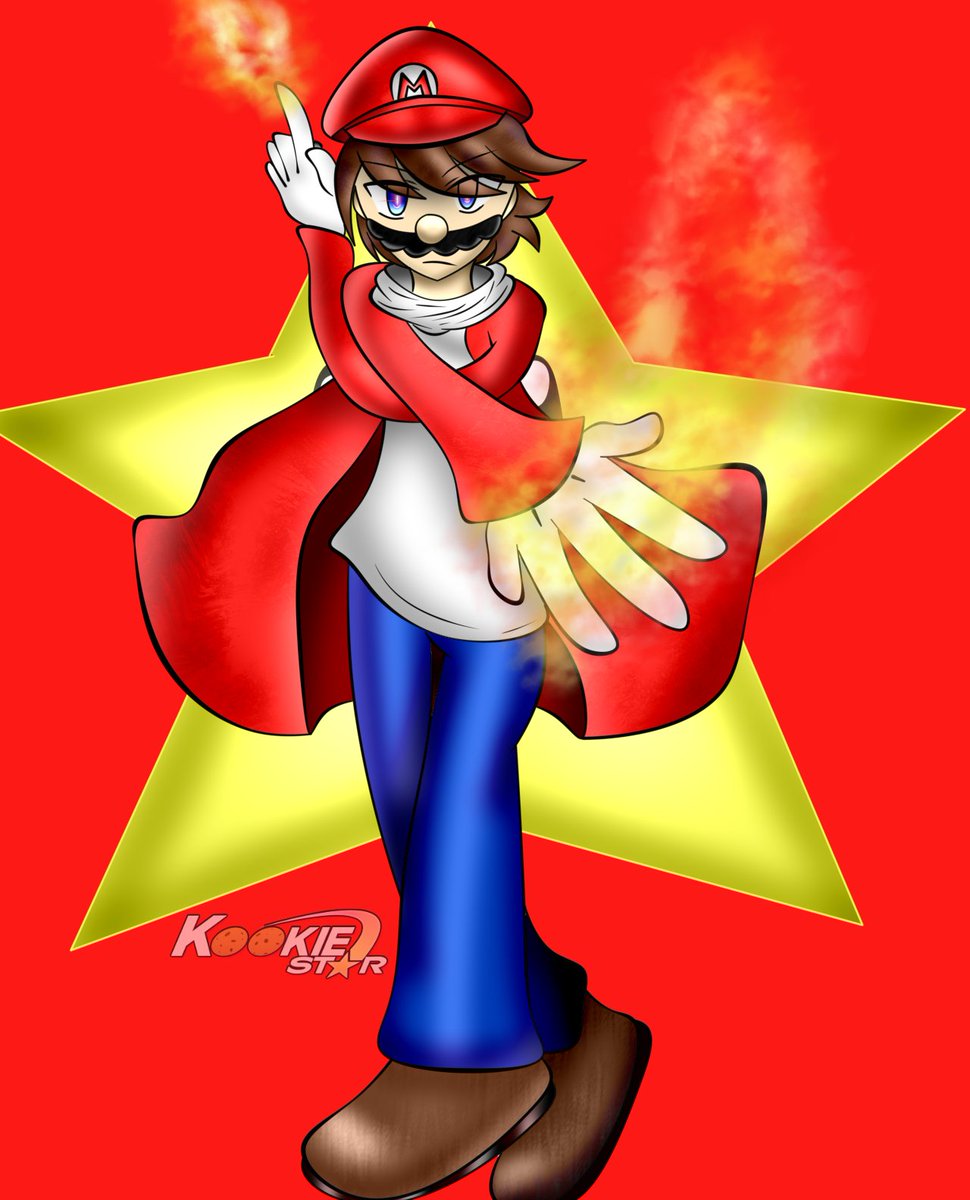 Kookie_Doodles's tweet photo. ✨[Dimensional Heroes AU] ✨

Name: Mario "Jumpman" Mario
Status: Legendary Star Hero
Dimension: Mushroom Kingdom
Team: 5H (Leader)
Prowers: Pyrokinesis and Power Star Energy

#SuperMario #Mario #Nintendo #marioartist #DimensionalHeroesAU https://t.co/rVxU5CtGEL