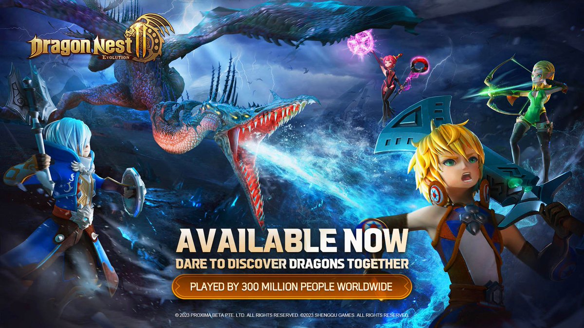 QooApp_EN's tweet image. Level Infinite's latest mobile MMORPG Dragon Nest 2: Evolution launches today!

The game claims to bring the real thrill of MMOs, including conquering dungeons, defeating bosses, and collecting equipment!

▼ More
news.qoo-app.com/en/post/180400…

#DragonNest2 
#DN2