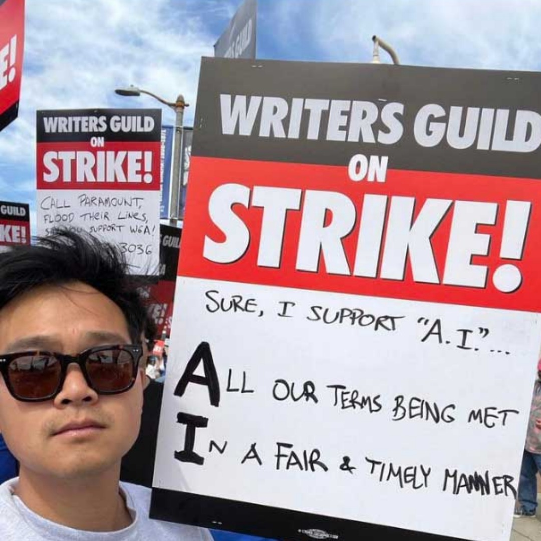 Underrepresented folk in the entertainment industry have been historically looked over & treated as less than - now they're going for what they deserve. And we support them, duh. 🗣️

#diversityinfilm #wgastrike #sagaftrastrike #filmindustry #AIcantwritetariqsrap