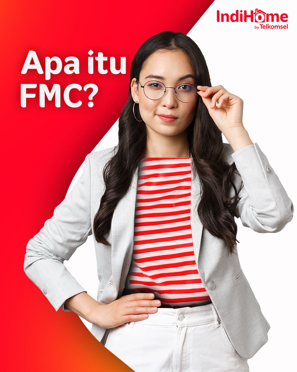 IndiHome's tweet photo. Yuk, kenalan sama FMC!

Fixed Mobile Convergence (FMC) adalah penggabungan teknologi seluler dan Wi-Fi menjadi satu layanan yang saling terintegrasi. https://t.co/LxgoHQGGTl