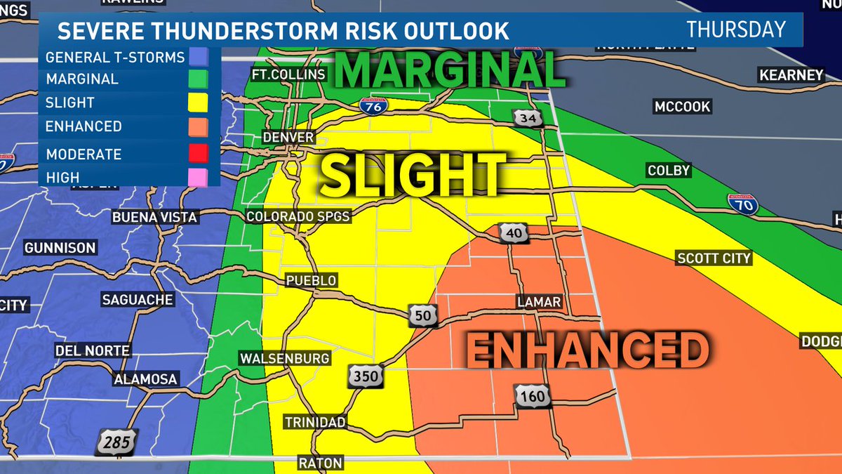 theWXwoman's tweet photo. Cover your gardens (if they're still alive)!
Huge hail, flash flooding + damaging winds are all in the cards Thursday. #9WX https://t.co/FHRaLBFE6w
