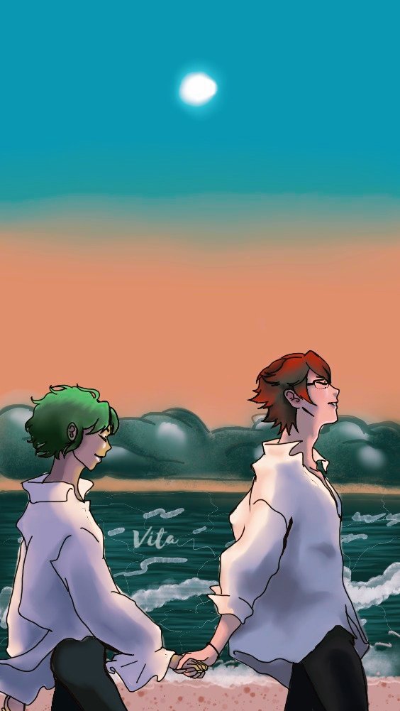 Vita1809's tweet photo. "Espero enamorame de ti incluso en nuestra próxima vida." 💚❤️

#Tatsuyakiyama #Tatsuya #MidorikawaRyuuji #Midorikawa #TatsuMido #Inazumaeleven #Inatwt https://t.co/HYdXVe0CwA