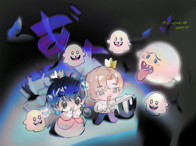 「chibi ghost」 illustration images(Latest)｜4pages