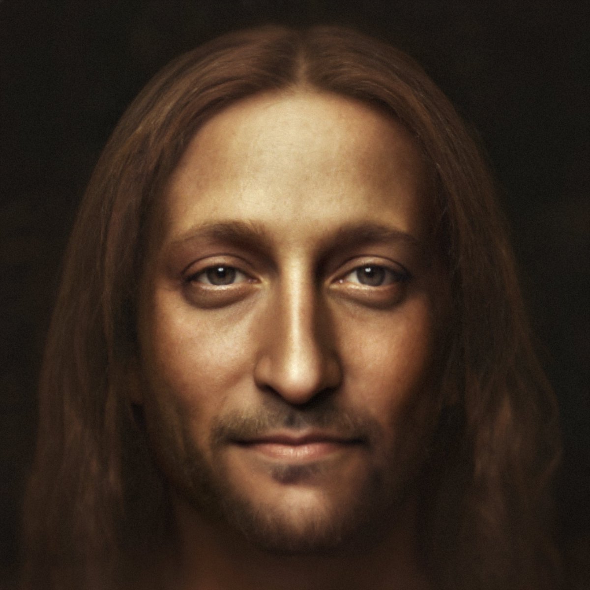 congrats @fffflood for finally picking up my classsic Leonardo impression on #tezos!
🔥🔥🔥
In 'Those who see. Those who see when they are shown. Those who do not see.' (2021) I have tried to combine DaVinci's  Salvator Mundi with some of his self-portraits using Stylegan, base…