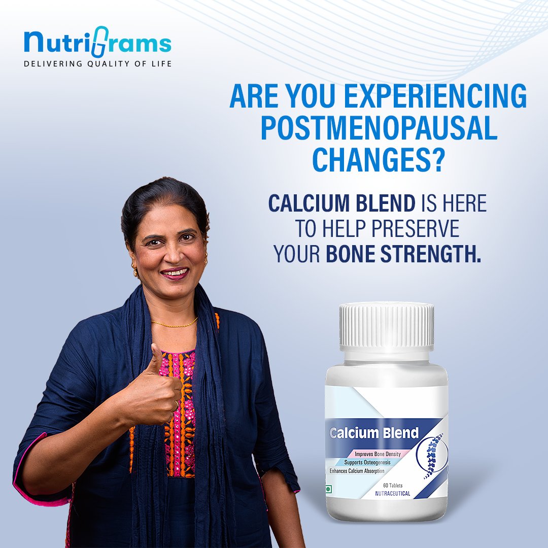 nutrigrams's tweet photo. Embrace Change, Embrace Strength! πͺ
* Calcium Blend - Your Bone's Best Friend. π¦΄
* Preserve bone strength during post-menopausal changes.
* Ladies, let's stay strong together! πβοΈ
Order Now- https://t.co/Q0SsFo3Lgz
#Nutrigrams #CalciumBlend #BoneHealth #MenopauseJourney https://t.co/6xmT3IKfKn