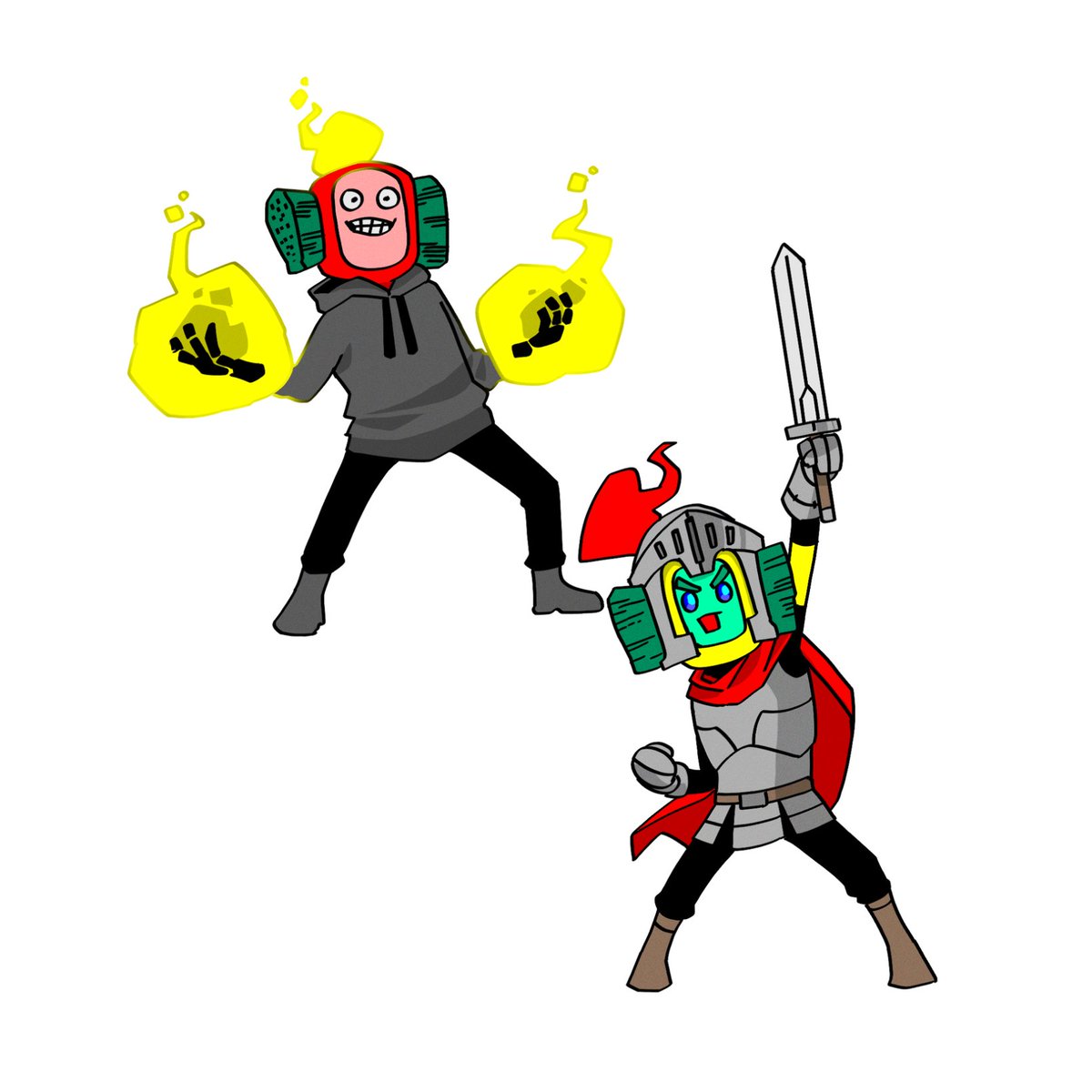 Yuniko1998's tweet photo. @yeptheboys
#art #Fanarts #characterart
I'm a Huge Fan, i always watch your videos, i took my friend's phone and draw this since i don't have one
Hope you like it😎😎😎 https://t.co/1bkoObgGU6