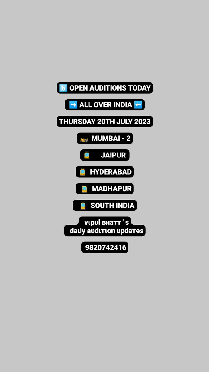 vbdau1007's tweet photo. #filmaudition#serialaudition#webseriesaudition#advertisementaudition#casting#delhiaudition#maharashtraaudition#rajasthanaudition#punjabaudition#gujrataudition#madhyapradeshaudition#biharaudition#jharkhandaudition#uttarpradeshaudition#chennaiaudition#tamilnaduaudition#keralaaudit https://t.co/KhYN8GMSQx