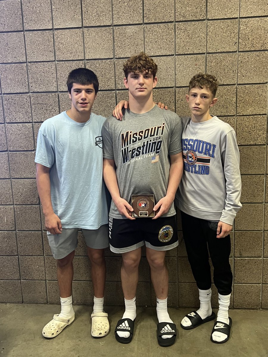 2023 Fargo All-American- Isaac Ward.  7th place/ 195 lbs, Cadet Men’s Division.  Congratulations Isaac!  ⁦⁦<a href="/MoWestWrestling/">MO West Wrestling</a>⁩ <a href="/FortOVolleyball/">Coach Vanessa Gage</a> <a href="/FortOBaseball/">Fort Osage Baseball</a> <a href="/beckymac03/">Becky McIntyre</a> <a href="/FortOsageAD/">Zach Dudley</a> ⁦<a href="/Dudley3385/">Zach Dudley</a>⁩ ⁦<a href="/DarickLapaglia/">Darick Lapaglia</a>⁩ <a href="/FortO3356/">Jesse Reser</a>