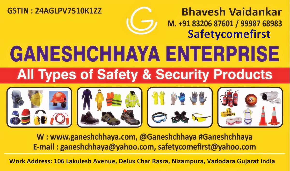 Safetycomefirst's tweet image. #confinedspacesafety #confinedspace #confinedspacesafetyproducts #confinedspacesafetyequipement #tripod #blower #safetyharness #winch #safetybelt #airventblower #safetyhelmet #safetykit #ifrsuit #coverall #fireextinguisher #emergencyexitlight #spillkit Ganeshchhaya Enterprise