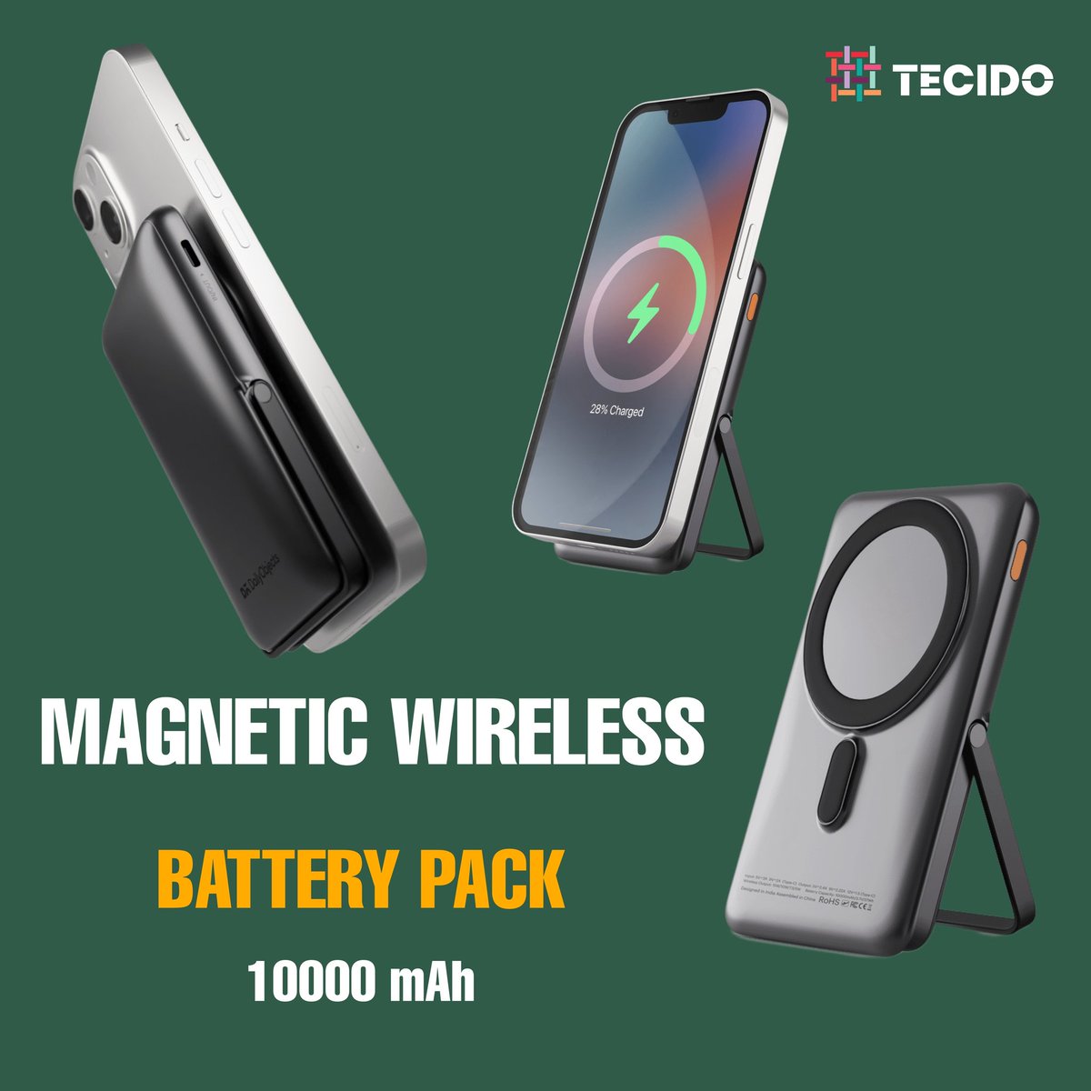 Unleash the power of wireless charging with our 10000 mAh magnetic battery pack! 🔋🔌

#corporategifting #employeeappreciation #employeeengagement #employeebenefits #brandedgifts #SwagKits #customization #teambuilding #WirelessPower #MagneticCharging #PortableEnergy