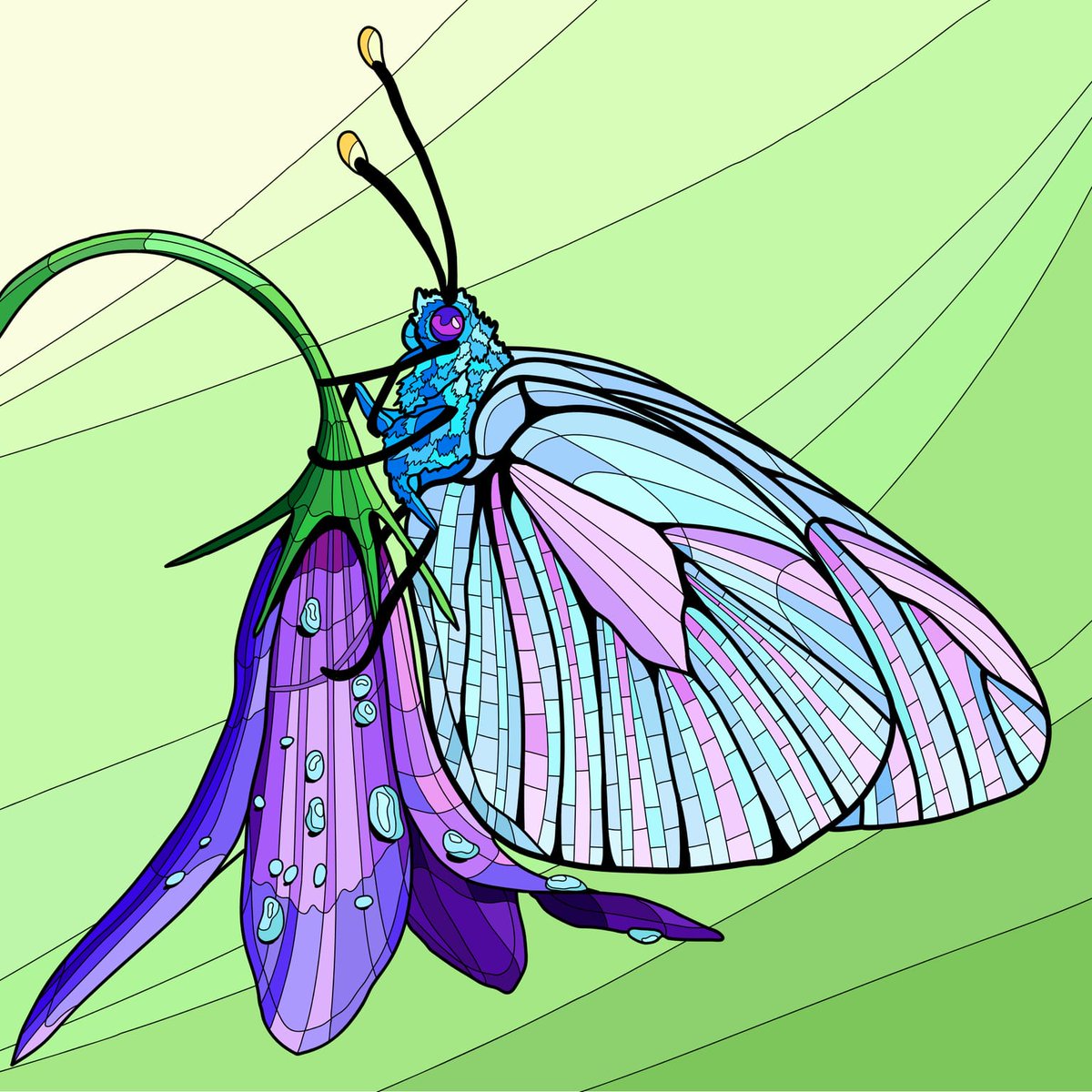FireIsBorn3's tweet photo. I felt depressed and ill today from my #mecfs and #LongCovid struggles... then started coloring butterflies - some effects r below. I felt happier.
#freshlycolored #madeinbed
#coloArT by your humble #colorAnT https://t.co/4t5rEGUpl7