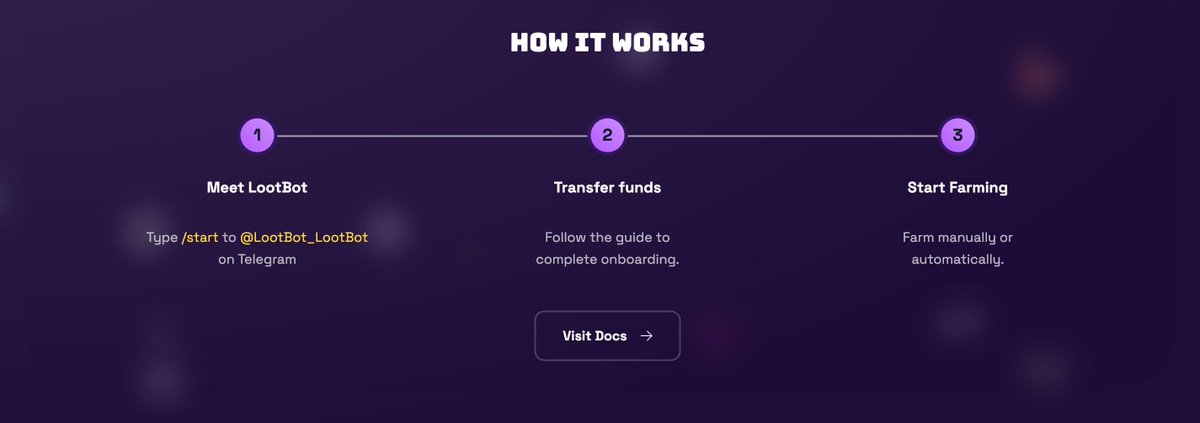 I like <a href="/lootbot_xyz/">LootBot AI</a> $LOOT because of automated airdrop farming feature. You can also do regular Defi stuff like swap, NFT mint, bridge, staking, lending etc. 5% tax is applied to each transaction so it is kinda shit coiny. Other one I like out of telegram bot projects is
