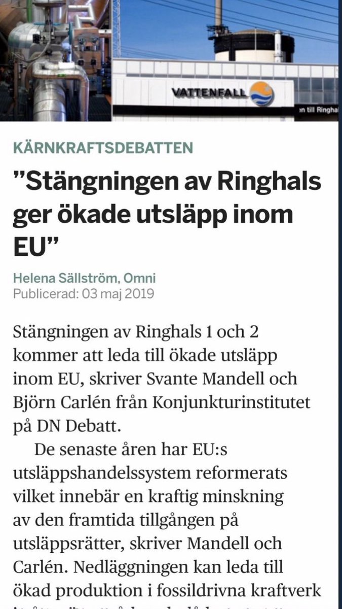 Anders__Ask's tweet image. Hur stor del av atmosfären består av co2 och hur stor del av denna har mänskligheten orsakat? 

Att #sossarna la ner vår kärnkraft orsakar fler utsläpp.