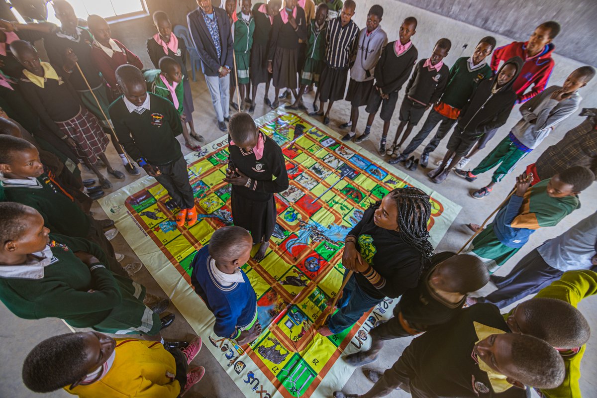 Exciting update! Our recent visit to Elongo Primary School in Narok County was a resounding success! 

We had the incredible opportunity to introduce the #NexusDicey board game during their #EnvironmentDay. The response was beyond our expectations.

🧵1/3