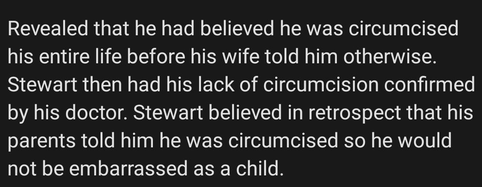 This is not what I expected to learn about Sir Patrick Stewart when I clicked on his IMDB trivia section, but now you get to learn it, too. https://t.co/8BgUprOzOH