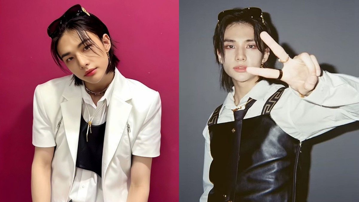 hyunjinpost's tweet photo. HYUNJIN VERSACE AMBASSADOR
#HYUNJINxVERSACE
#HyunjinForVersace https://t.co/2lQu7LiyM7