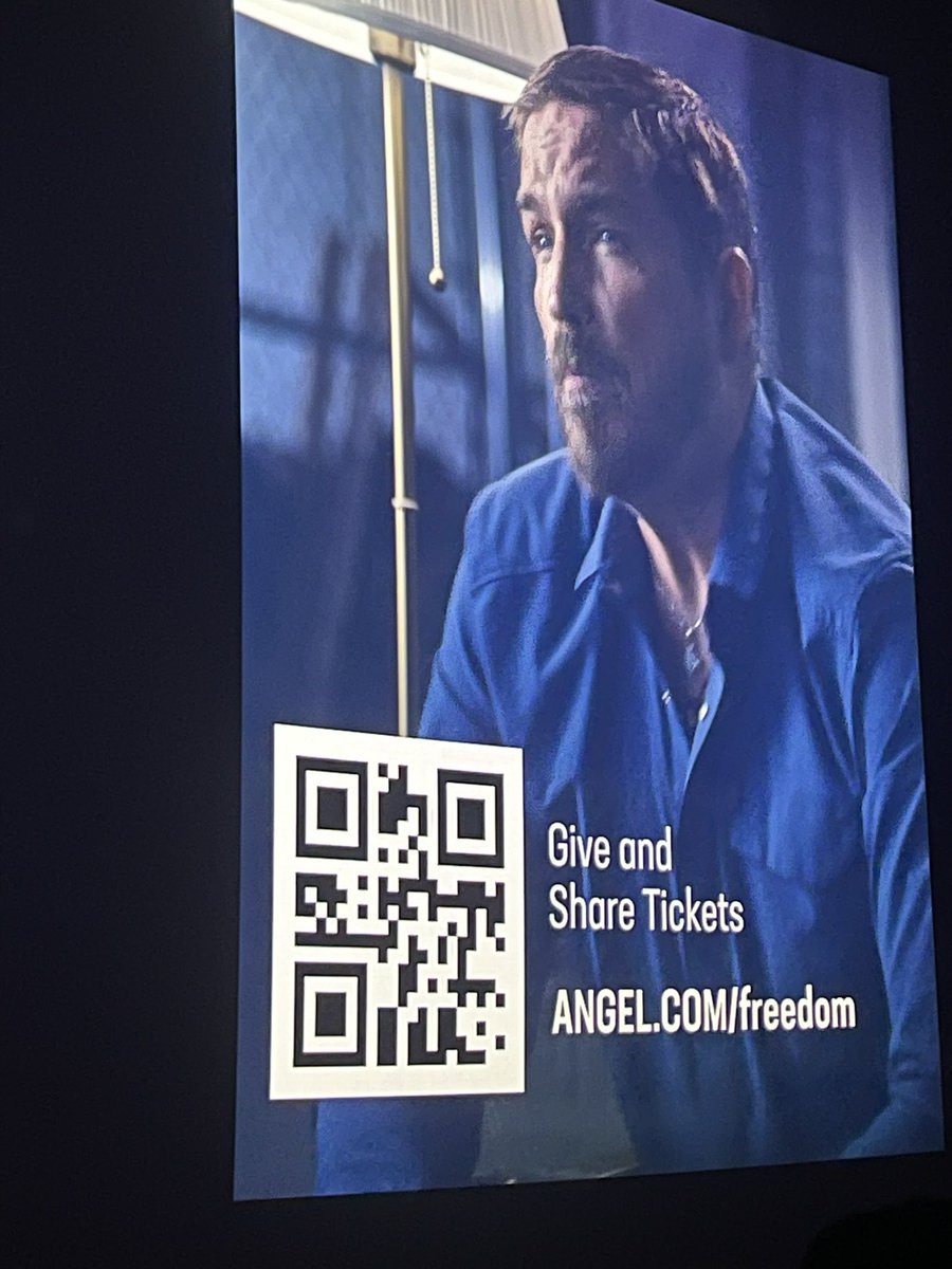 AndyMerlo_'s tweet image. ¡Al final de la película nos autorizan a compartir este código QR para que ayudes a que más personas puedan ver la película, regalando tickets 🎫 
Dale RT
¡la venta de niños (as) debe parar! 
#SoundofFreedomMovie