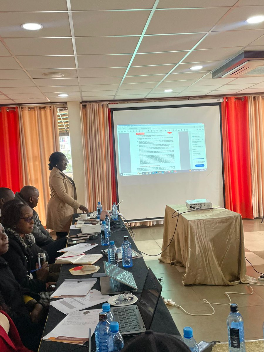 The primary focus of the training was to evaluate the progress made on the COA financials, burn rate, and the overall financial status of the @WeLeadKe project. #WeLead @CSA_Kenya