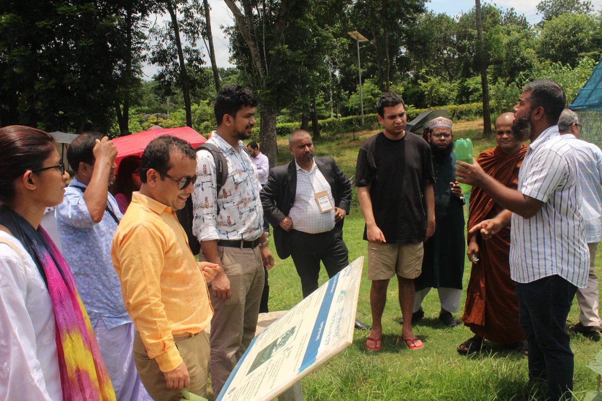 ClimateCentre2's tweet photo. On 19 July 2023, a part of a workshop, "Sacred to Sustainable: Mobilizing Bangladesh's Faith Leadership for Climate Action, " was arranged at CCDB Climate Centre.

A group of 30 people visited the Climate Centre as a part of the workshop. 

#workshop #ICCCAD #SajidaFoundation https://t.co/8lGRVQvkeb