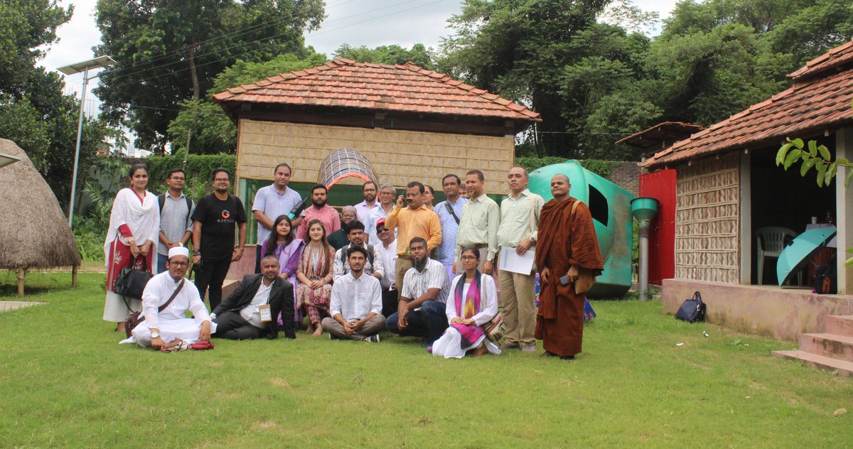 ClimateCentre2's tweet photo. On 19 July 2023, a part of a workshop, "Sacred to Sustainable: Mobilizing Bangladesh's Faith Leadership for Climate Action, " was arranged at CCDB Climate Centre.

A group of 30 people visited the Climate Centre as a part of the workshop. 

#workshop #ICCCAD #SajidaFoundation https://t.co/8lGRVQvkeb