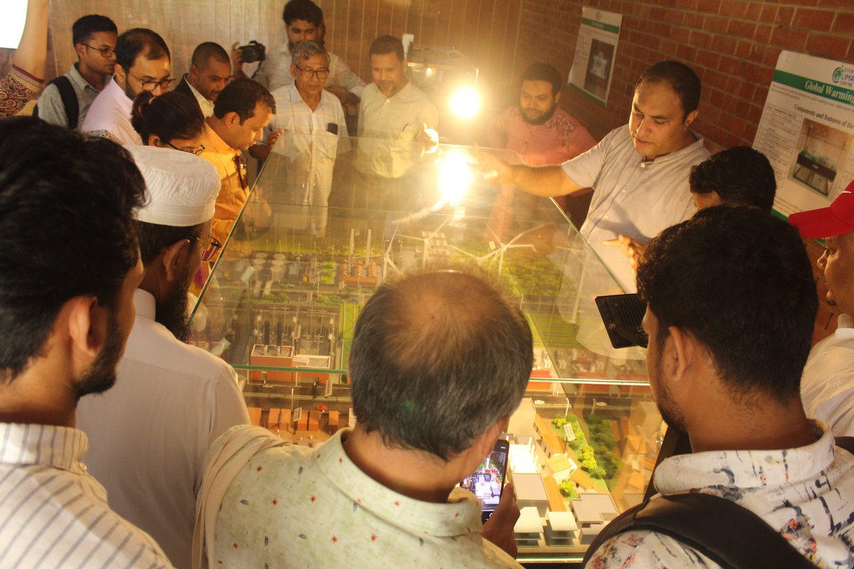 On 19 July 2023, a part of a workshop, 'Sacred to Sustainable: Mobilizing Bangladesh's Faith Leadership for Climate Action, ' was arranged at CCDB Climate Centre. A group of 30 people visited the Climate Centre as a part of the workshop. #workshop #ICCCAD #SajidaFoundation