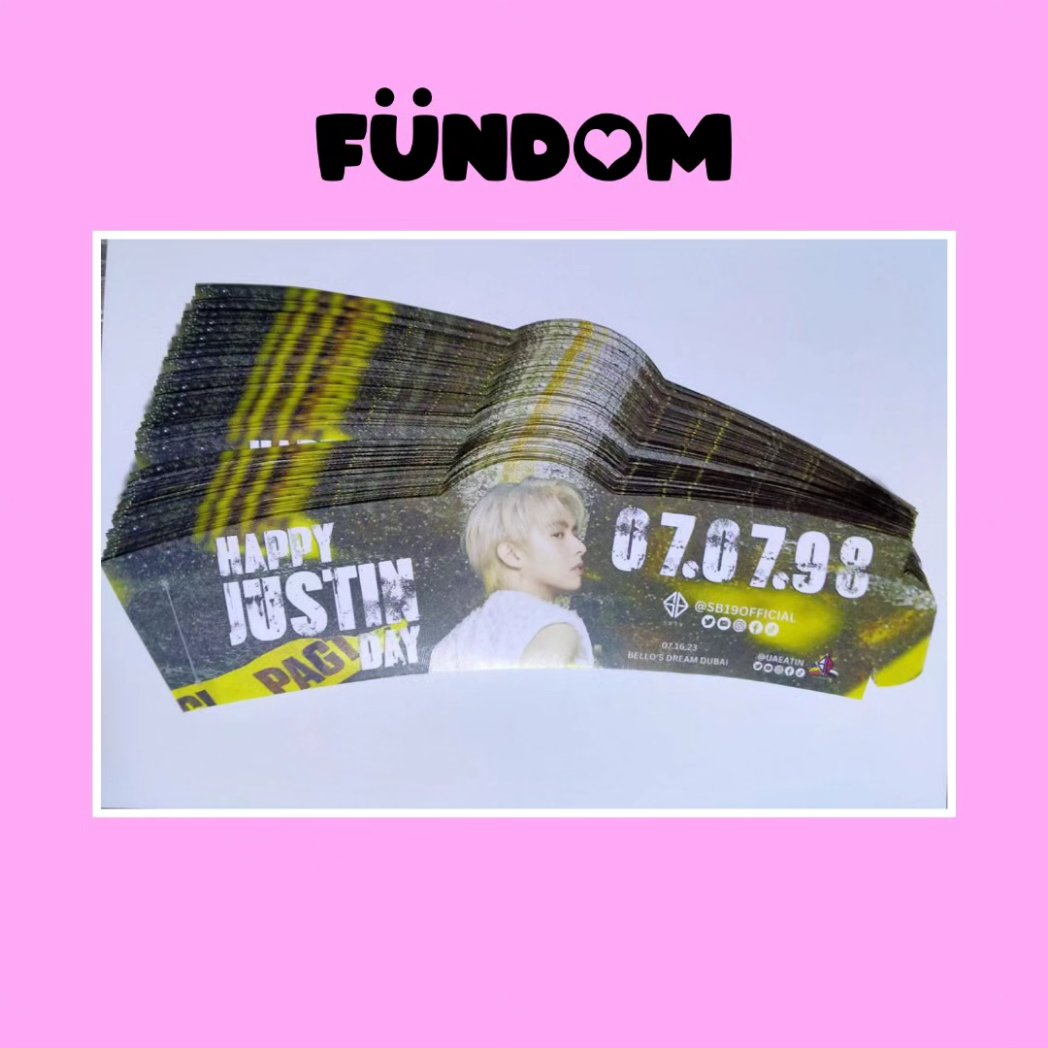 fundomshop's tweet photo. Thank you @UAEATIN for ordering fankit for your cupsleeve event. Handbanners, Cupsleeve and Photocards 💜

From PH 🇵🇭to UAE 🇦🇪

for inquiries feel free to shoot us a dm. 

#fundom #SB19_JUSTIN #SB19
#havefunasafan https://t.co/yDpob1RgQw